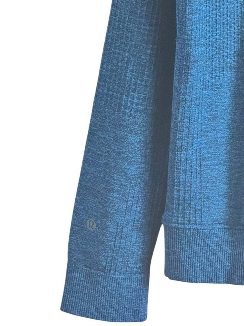 Lululemon Engineered Warmth Long Sleeve Crew  Night Sea / Soft Denim Blue XS - Picture 3 of 7